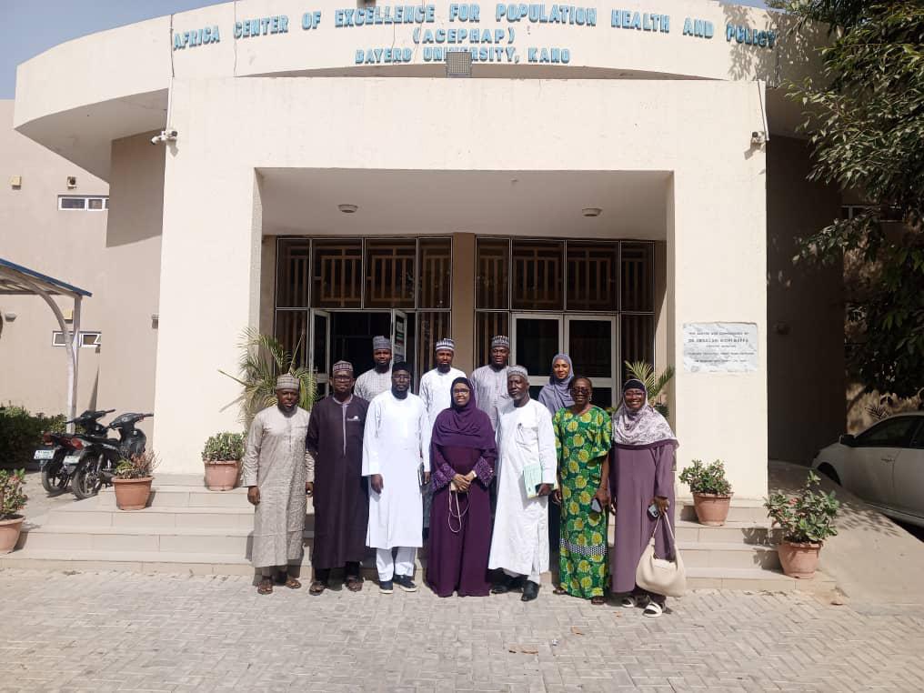 Courtesy Visit: ACEPHAP receives Chief Medical Director of Ahmadu Bello University Teaching Hospital